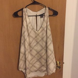 White House Black Market V-Neck Blouse